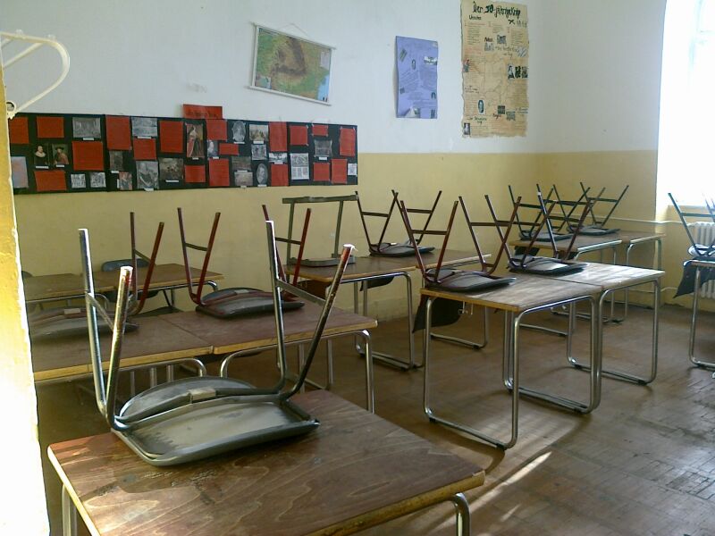 Möbel in der Schule